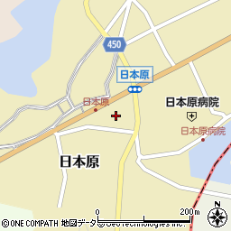 岡山県津山市日本原379周辺の地図
