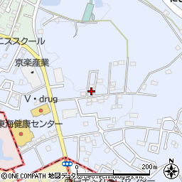 愛知県日進市赤池町箕ノ手2-941周辺の地図