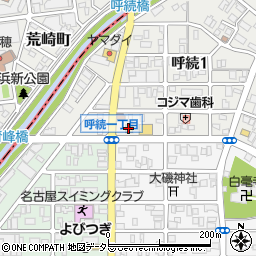 セブンイレブン名古屋呼続１丁目店周辺の地図