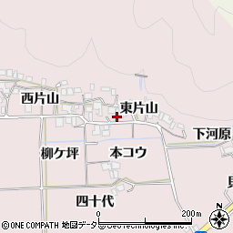 京都府南丹市園部町黒田東片山13周辺の地図