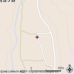 兵庫県丹波市山南町五ケ野55-1周辺の地図