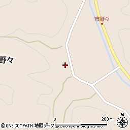 兵庫県丹波篠山市市野々276周辺の地図
