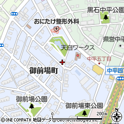 愛知県名古屋市天白区御前場町268周辺の地図