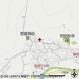京都府京都市左京区静市静原町252周辺の地図