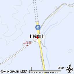 島根県大田市大森町上佐摩上周辺の地図