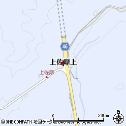 島根県大田市大森町（上佐摩上）周辺の地図