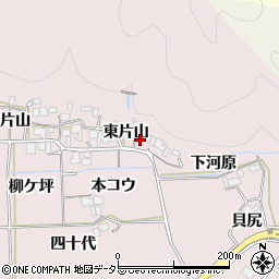 京都府南丹市園部町黒田東片山30周辺の地図