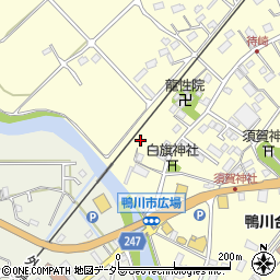 千葉県鴨川市広場707周辺の地図