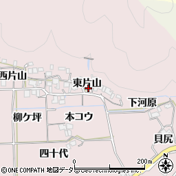 京都府南丹市園部町黒田東片山28周辺の地図