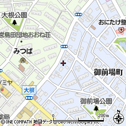 愛知県名古屋市天白区御前場町15周辺の地図