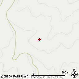 愛知県北設楽郡東栄町足込峯地周辺の地図