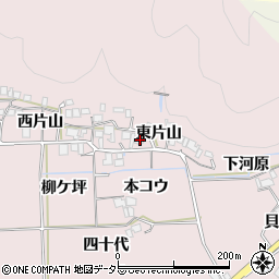 京都府南丹市園部町黒田東片山18周辺の地図