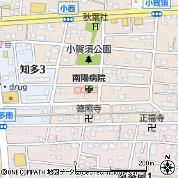 南陽病院（幸会）周辺の地図