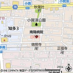 南陽病院（幸会）周辺の地図