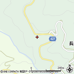 愛知県北設楽郡設楽町長江高柿周辺の地図