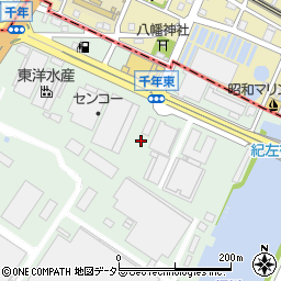 五洋建設株式会社　名古屋出張所周辺の地図