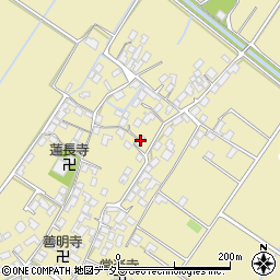 滋賀県野洲市比留田987周辺の地図