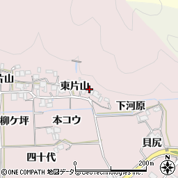 京都府南丹市園部町黒田東片山31周辺の地図