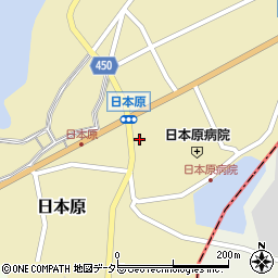 岡山県津山市日本原333周辺の地図