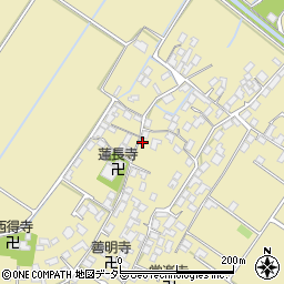 滋賀県野洲市比留田972周辺の地図