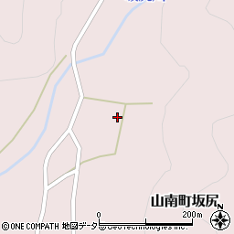 兵庫県丹波市山南町坂尻234周辺の地図