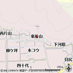 京都府南丹市園部町黒田東片山27周辺の地図