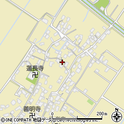 滋賀県野洲市比留田986周辺の地図