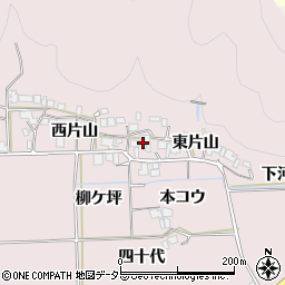 京都府南丹市園部町黒田東片山7周辺の地図