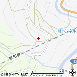 静岡県浜松市天竜区佐久間町相月1334周辺の地図