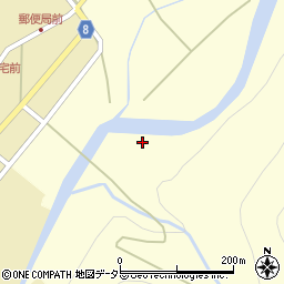 兵庫県宍粟市一宮町能倉61周辺の地図