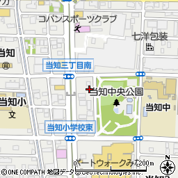 愛知県名古屋市港区当知1丁目1502周辺の地図