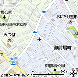愛知県名古屋市天白区御前場町20周辺の地図