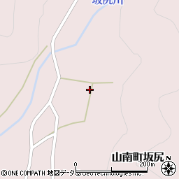 兵庫県丹波市山南町坂尻233周辺の地図
