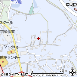 愛知県日進市赤池町箕ノ手2-1272周辺の地図