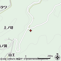 愛知県豊田市野林町山王周辺の地図