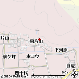 京都府南丹市園部町黒田東片山29周辺の地図