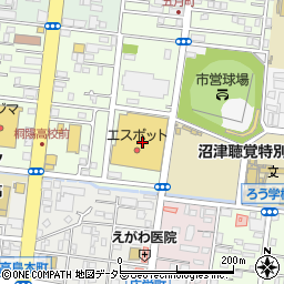 エコモード　沼津駅北店周辺の地図