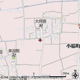 滋賀県東近江市小脇町1630周辺の地図