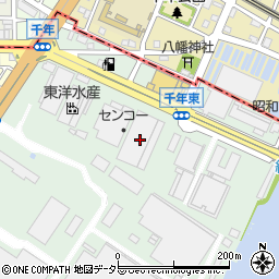 コニカミノルタジャパン株式会社　名古屋配送センター周辺の地図