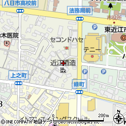株式会社ユニテツク滋賀事業所周辺の地図