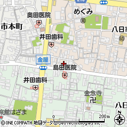 滋賀県東近江市八日市町11周辺の地図
