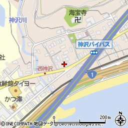 小林理三郎商店　倉庫周辺の地図