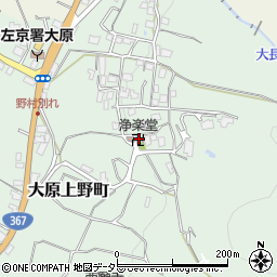 浄楽堂周辺の地図
