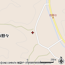兵庫県丹波篠山市市野々271周辺の地図