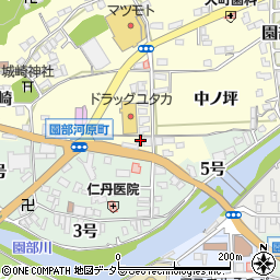 京都府南丹市園部町上木崎町入道32周辺の地図