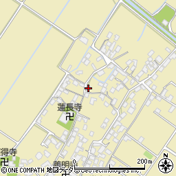 滋賀県野洲市比留田967周辺の地図