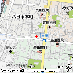 滋賀県東近江市八日市本町17周辺の地図