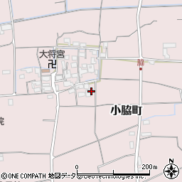 滋賀県東近江市小脇町1357-2周辺の地図