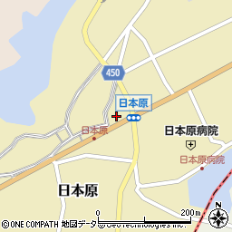 岡山県津山市日本原202周辺の地図
