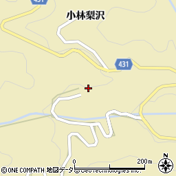 愛知県北設楽郡東栄町振草小林大平周辺の地図